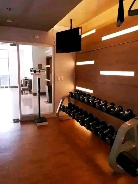 Fitness centrum a/nebo fitness zařízení v ubytování Romeotwopalmtreevilla