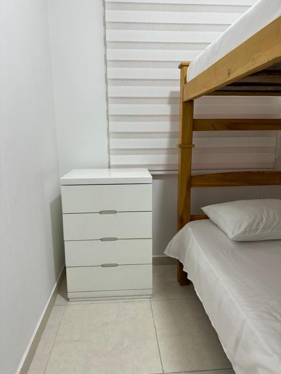 Postel nebo postele na pokoji v ubytování Hermoso Apartamento en Valledupar