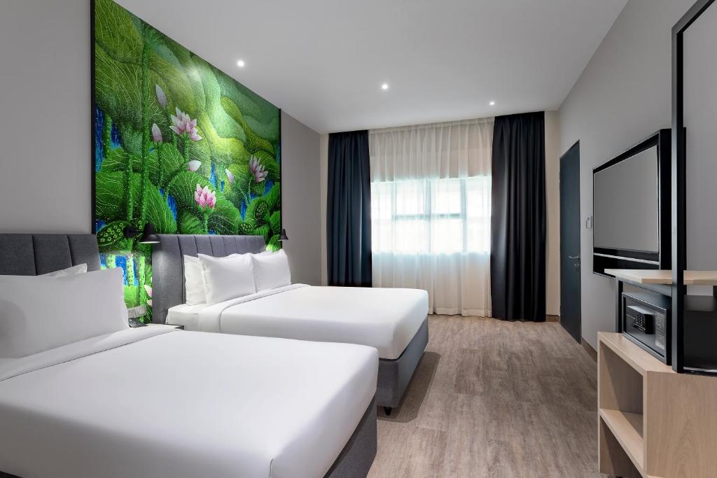 TV a/nebo společenská místnost v ubytování ibis Styles Sepang KLIA