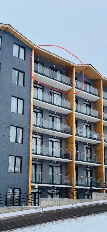 Budova, kde se apartmán nachází
