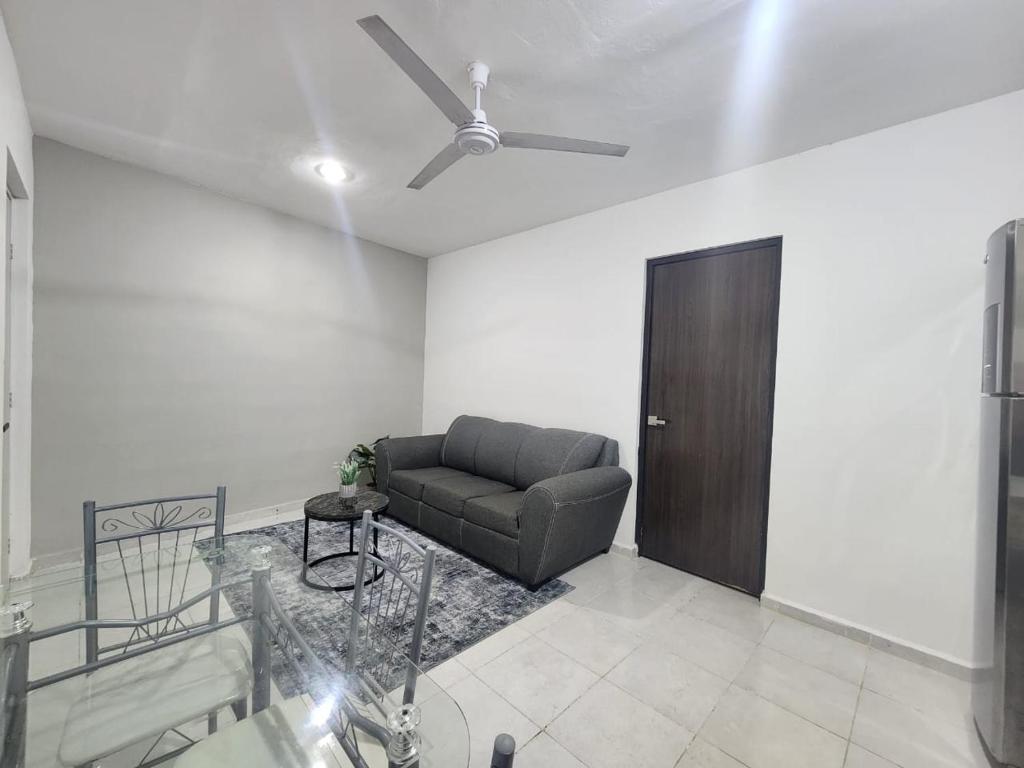 Posezení v ubytování Hotel Suites La Maya