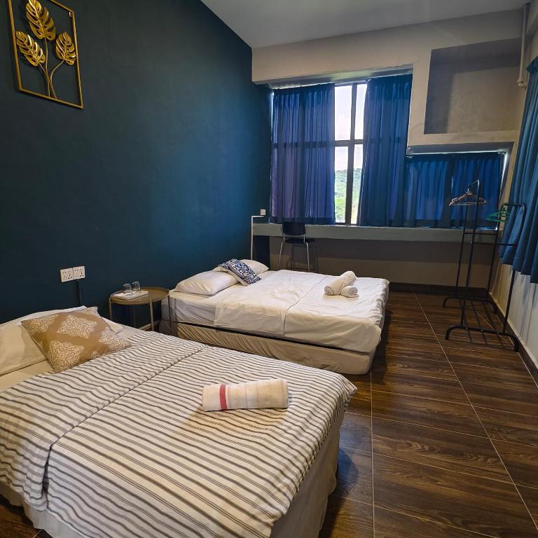 Postel nebo postele na pokoji v ubytování Wayton Cottage