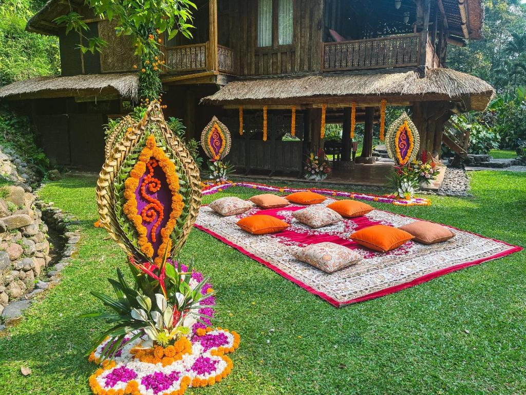 En have udenfor Permata Ayung Private Estate