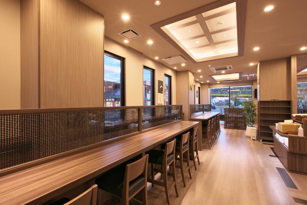 Posezení v ubytování Hotel Route Inn Ginan -Kokudo 21 Gou-