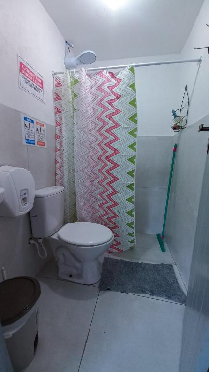 Koupelna v ubytování Yolo Hostel