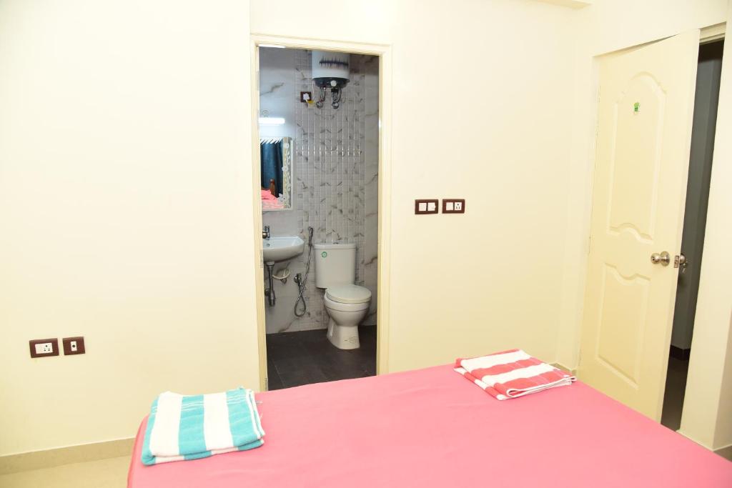 Koupelna v ubytování Dona Rosa Holiday Apartment