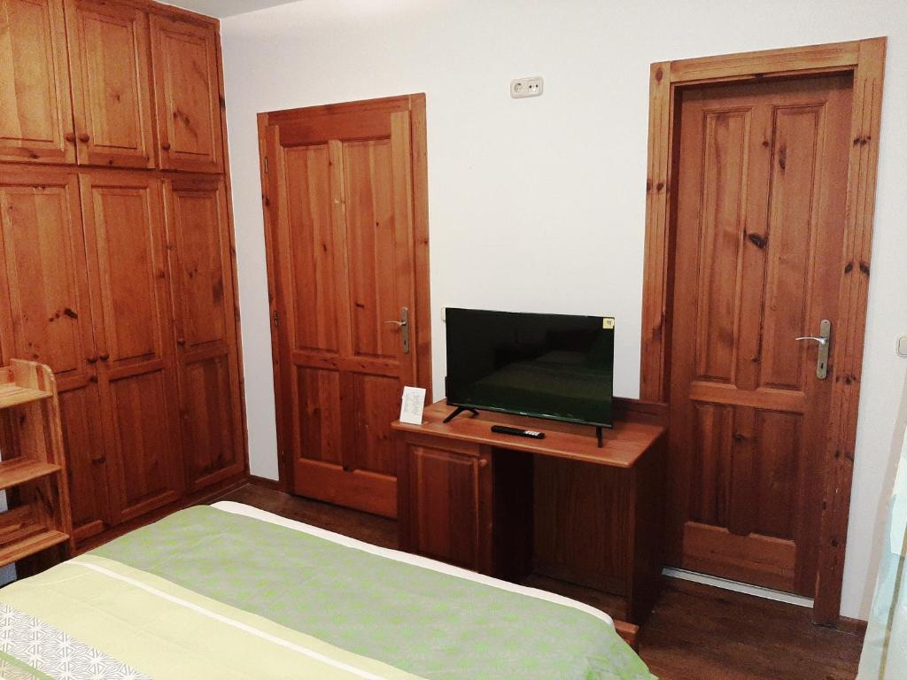 TV a/nebo společenská místnost v ubytování Szt Kristóf Bed and Breakfast