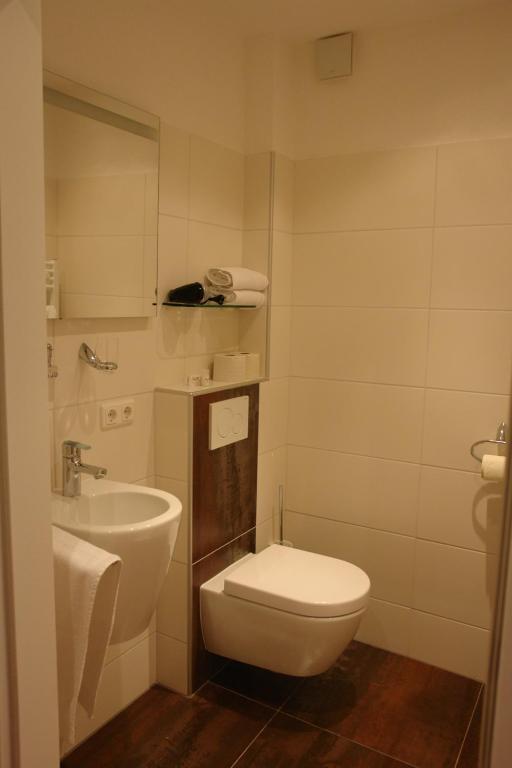 Kúpeľňa v ubytovaní Hotel Garni Daniela Urich