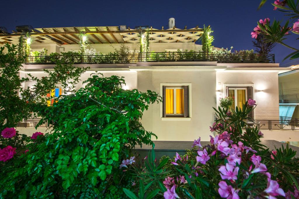 Zahrada ubytování Kimon Hotel Athens