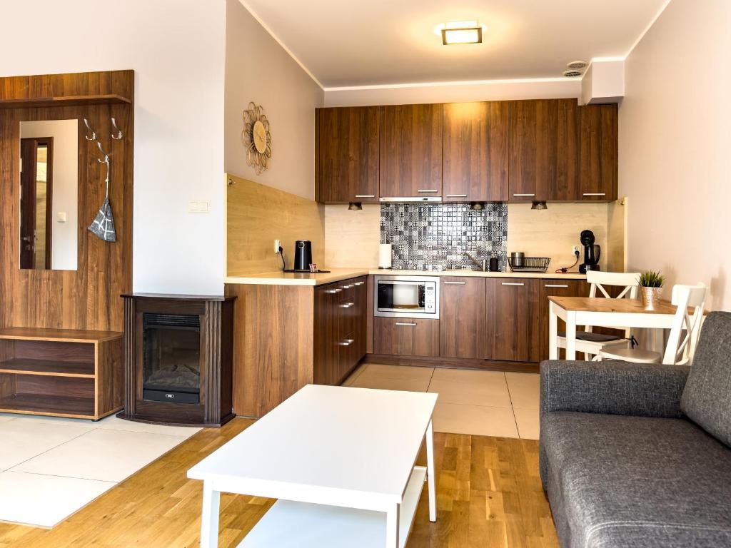 Kuchyň nebo kuchyňský kout v ubytování Villa 4 Pory Roku