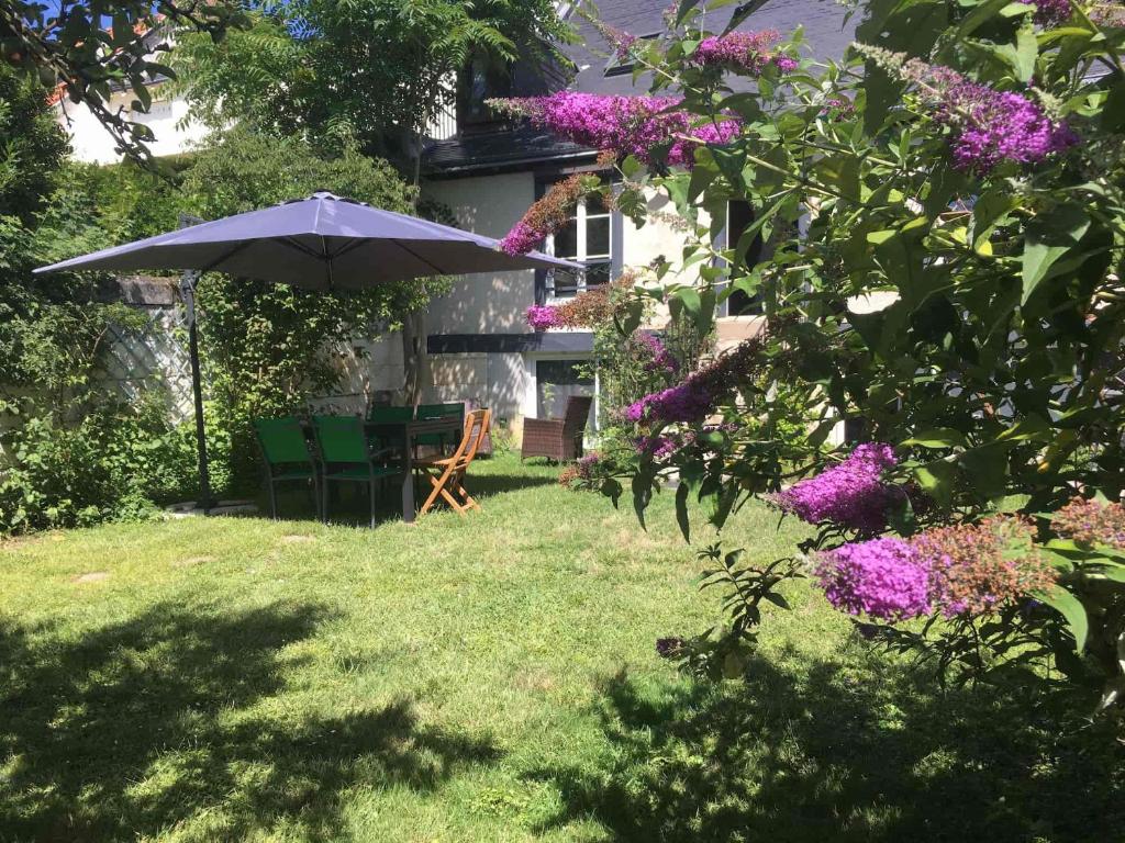 Vonkajšia záhrada v ubytovaní L'Escale - Maison avec Jardin - 4min du Zoo de Beauval