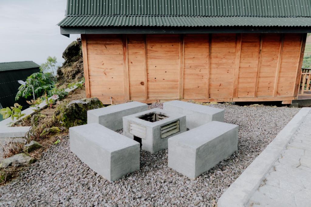 Fotografie z fotogalerie ubytování Sikunir Pondok Cabin By Travelink v destinaci Kejajar