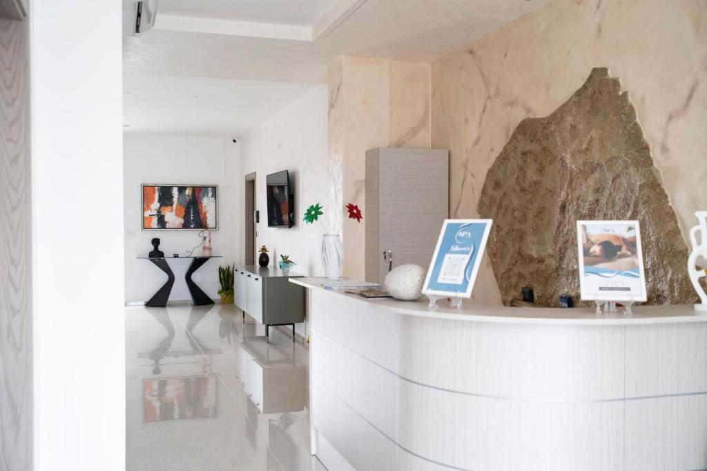 Vstupní hala nebo recepce v ubytování Pietra Viva Suite e Relax