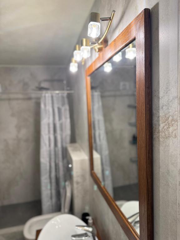 Koupelna v ubytování Kallisto villas