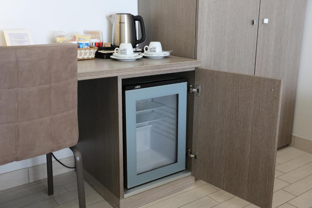 Kuchyňa alebo kuchynka v ubytovaní Suite 39 B&B