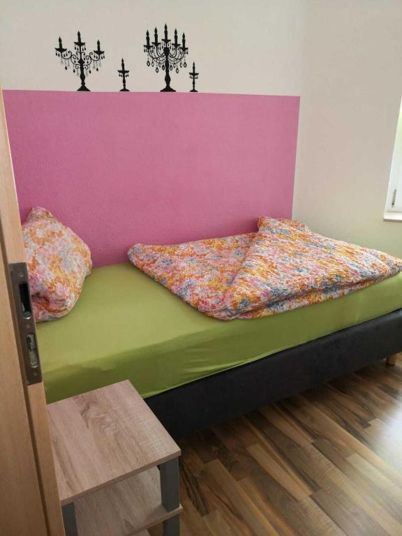 Postel nebo postele na pokoji v ubytování Hostel im Medizinerviertel