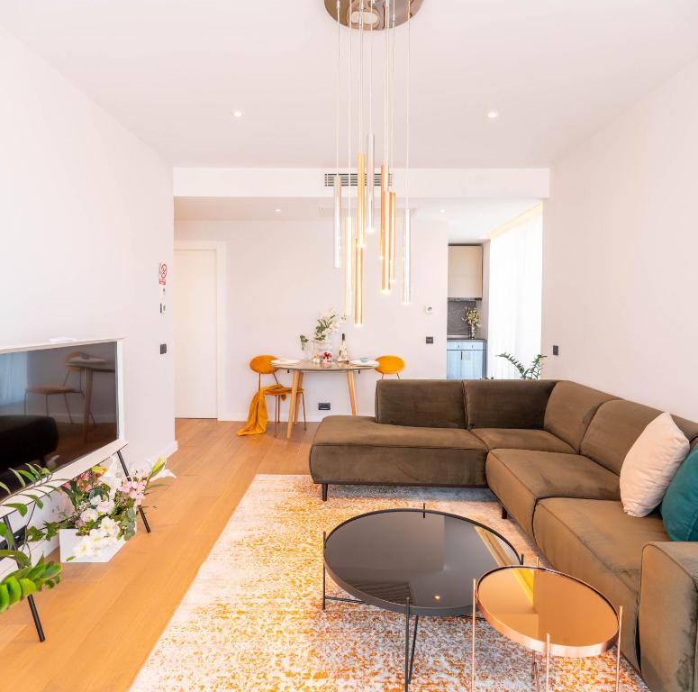 Ruang duduk di Metropolitan Luxe