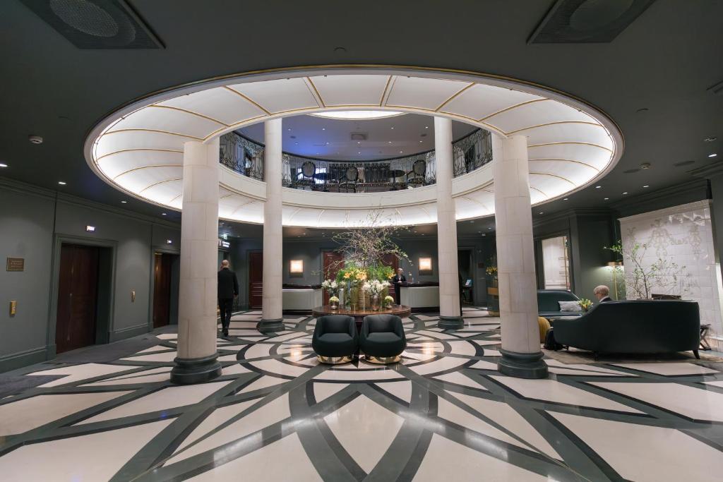 Vstupní hala nebo recepce v ubytování Hotel Kämp