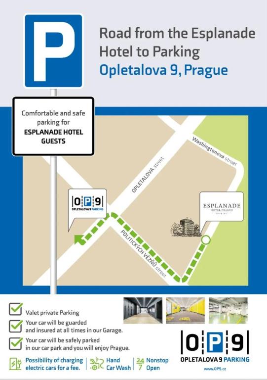 Esplanade Hotel Prague - Resim 35