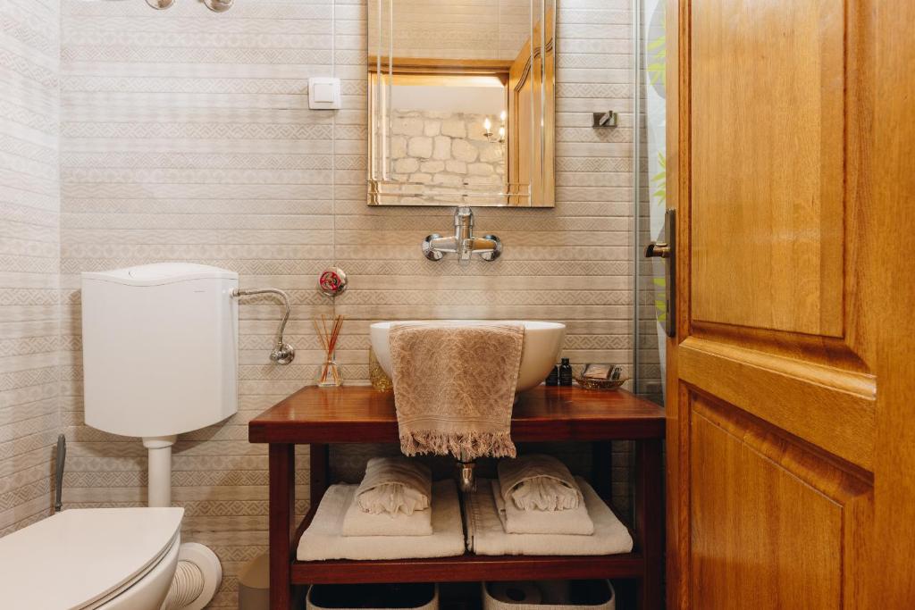 Koupelna v ubytování Luxury apartment Gabriela