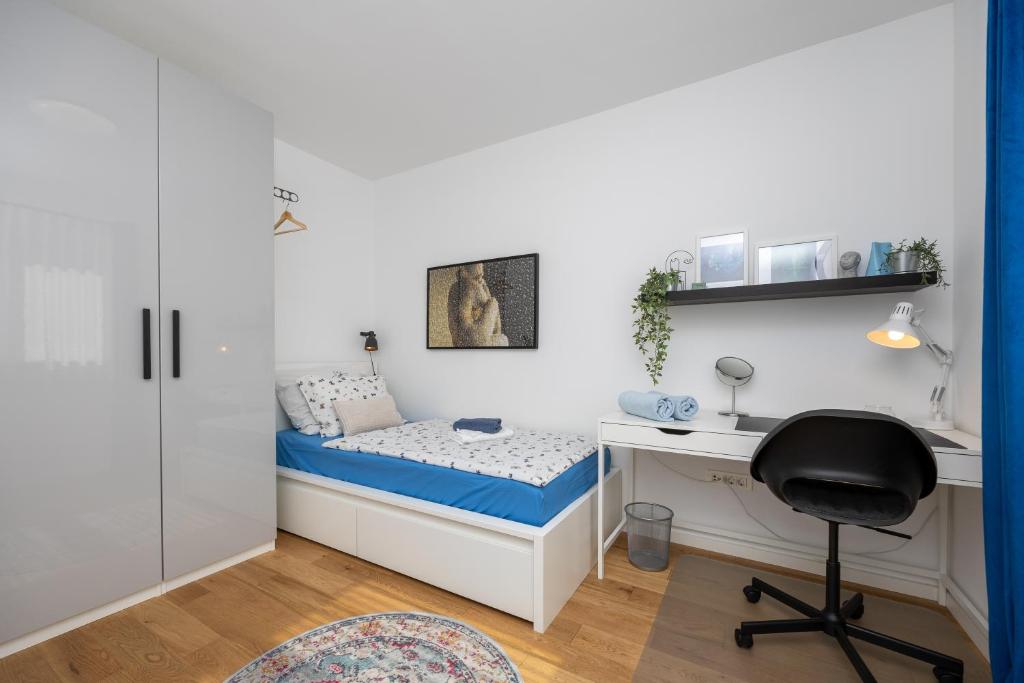 Posteľ alebo postele v izbe v ubytovaní Apartment Sweet Cherry