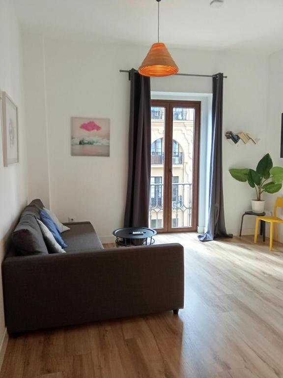 Posezení v ubytování Sevilla deluxe suites