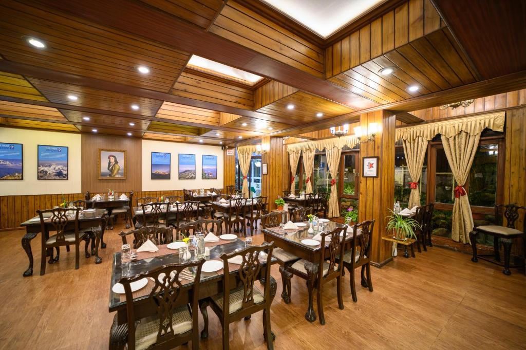 Restaurace v ubytování Sinclairs Darjeeling