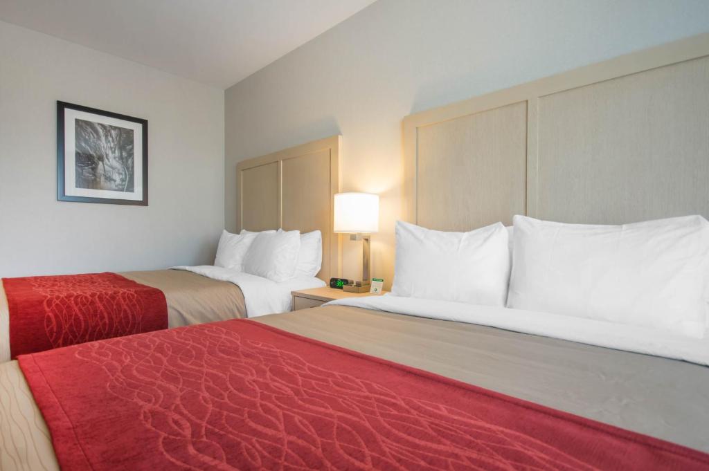 Postel nebo postele na pokoji v ubytování Comfort Inn & Suites