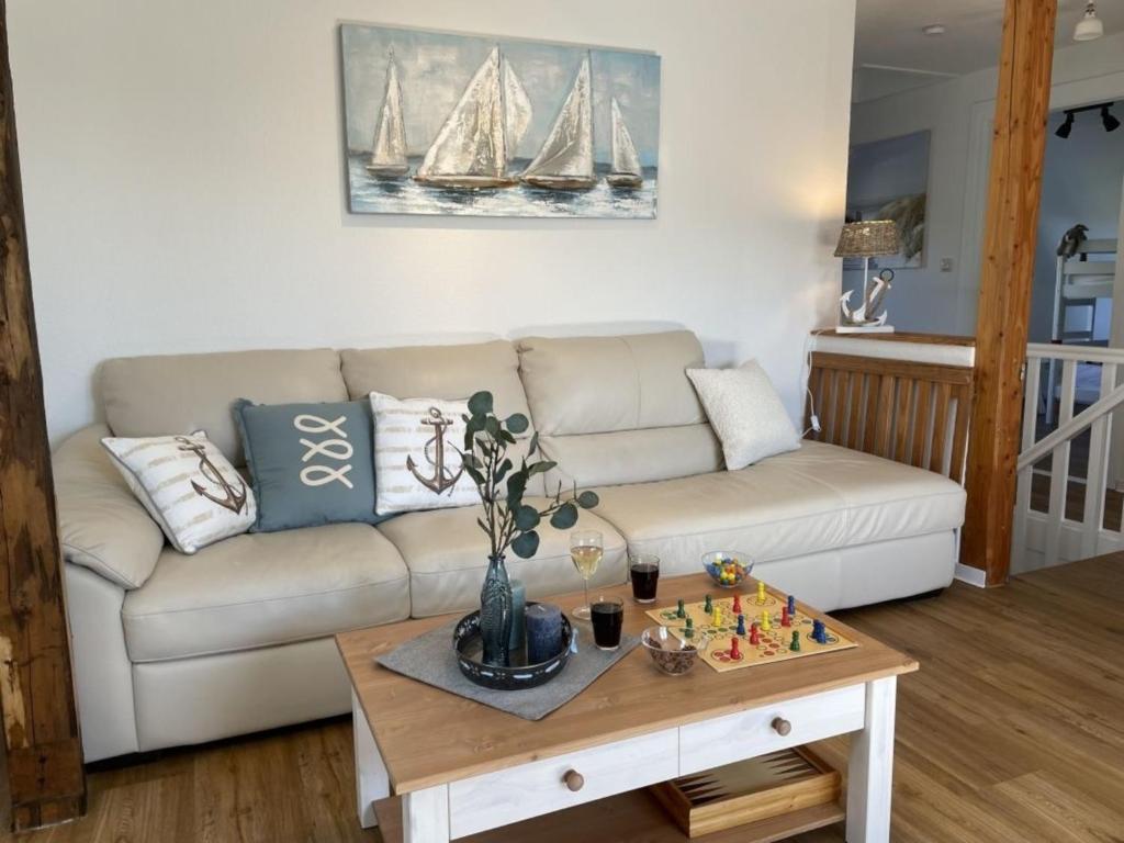 Posezení v ubytování Butterhaus