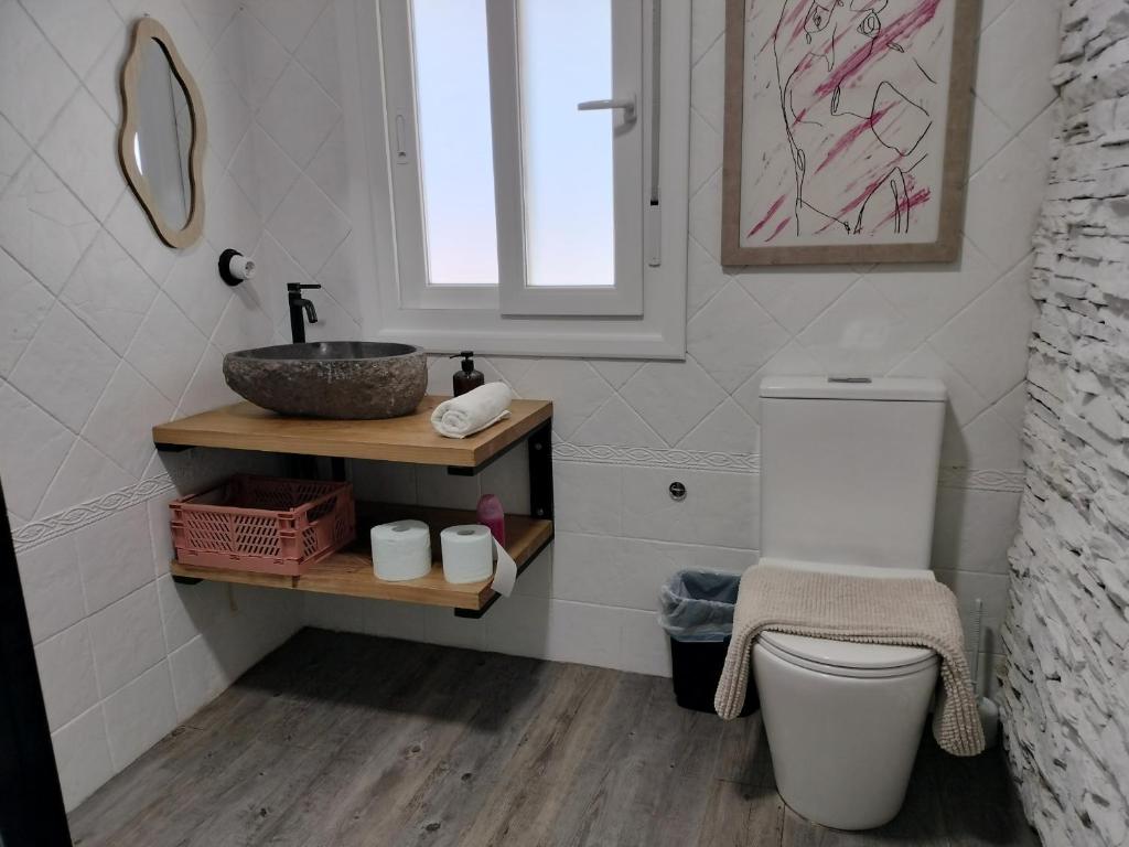 Kúpeľňa v ubytovaní Villa andaluza relax y playa en entorno tranquilo