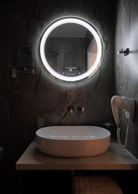 Koupelna v ubytování Hotel Podgorie Spa