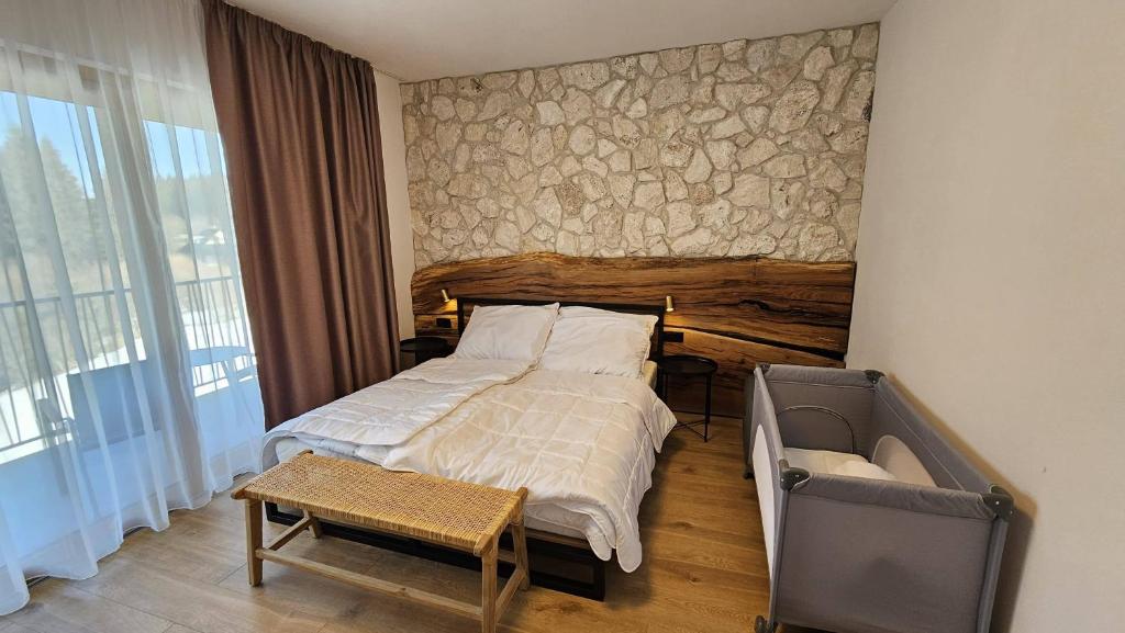 Postel nebo postele na pokoji v ubytování Villa Erdődy Resort