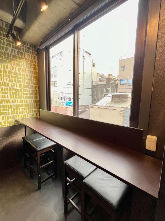 Posezení v ubytování Yoroi Asakusa Hotel