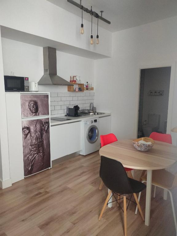 Kuchyň nebo kuchyňský kout v ubytování Sevilla deluxe suites