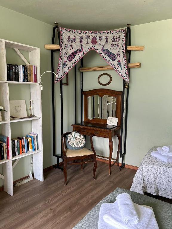 Postel nebo postele na pokoji v ubytování Guest House nel Vigneto