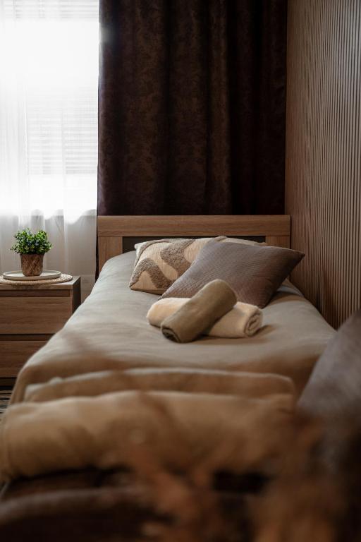 Postel nebo postele na pokoji v ubytování Aare Accommodation