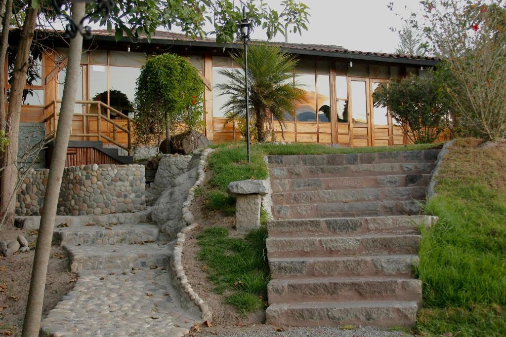 Zahrada ubytování Hosteria Cananvalle