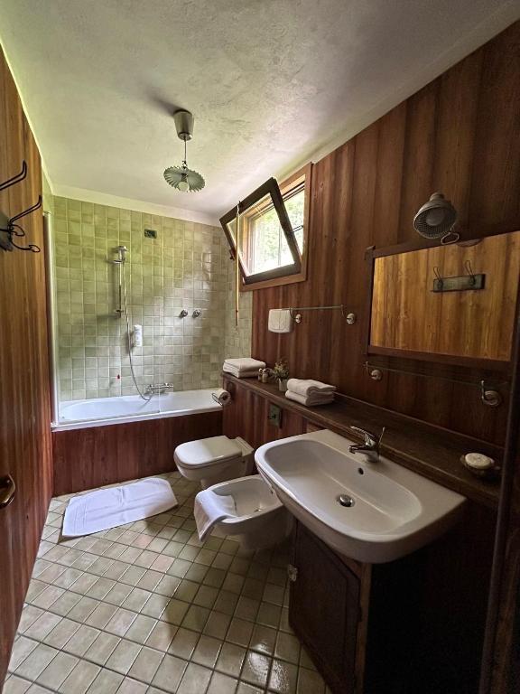 Koupelna v ubytování Guest House nel Vigneto