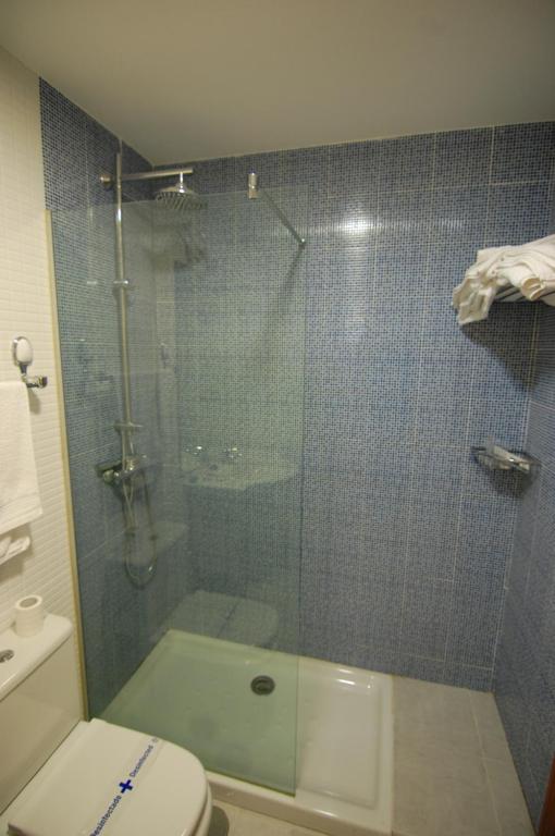 Koupelna v ubytování El Hostal 36