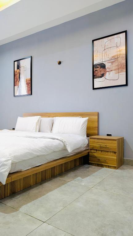 Postel nebo postele na pokoji v ubytování Seven Space Coliving