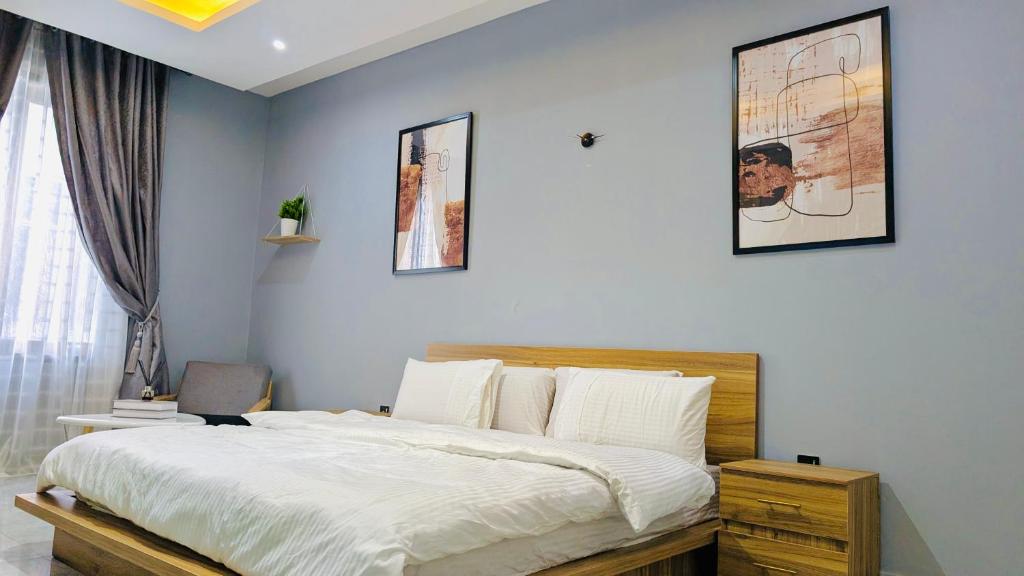 Postel nebo postele na pokoji v ubytování Seven Space Coliving