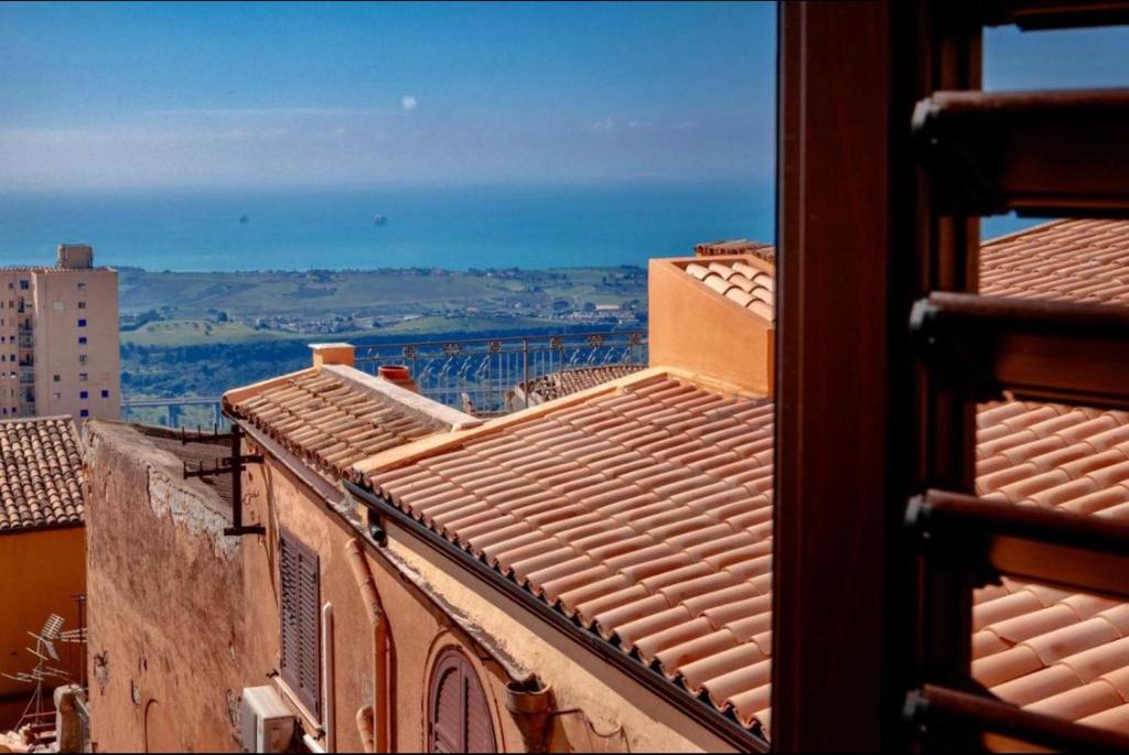 a view of the roofs of a building at B&b al Duomo Rooms in Agrigento