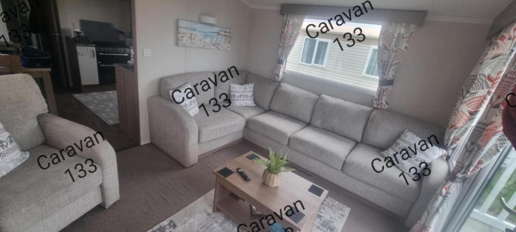 Posezení v ubytování Caravan 133