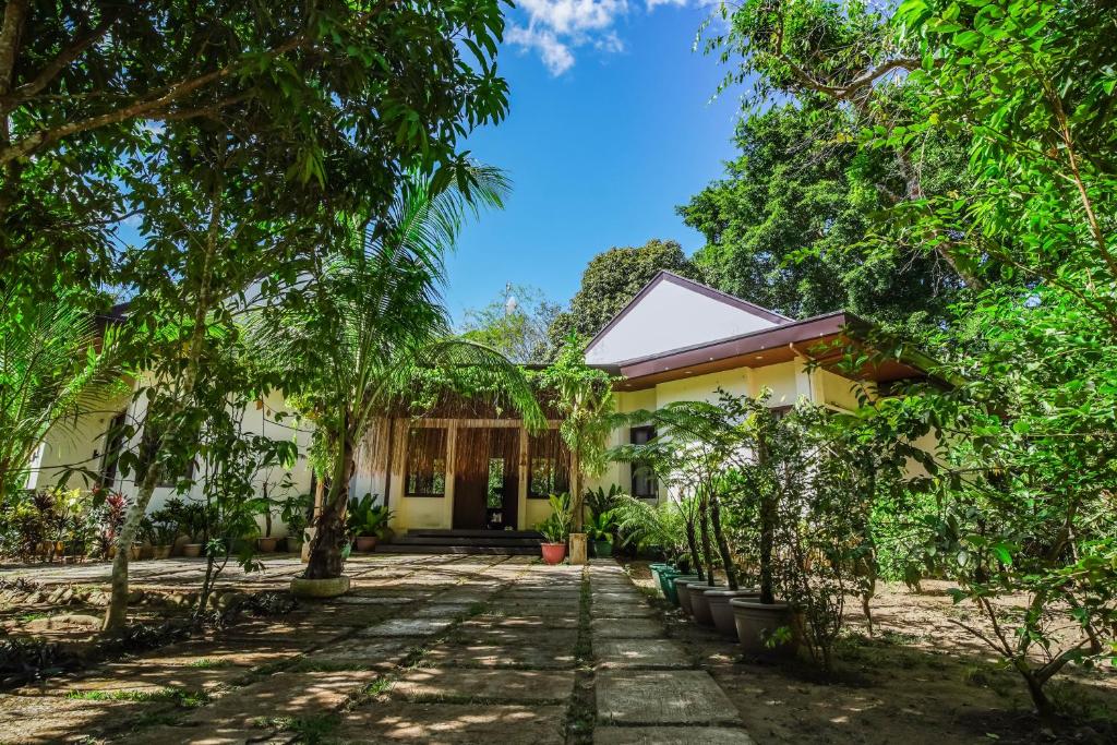 Zahrada ubytování CORON RIVERSIDE Guesthouse
