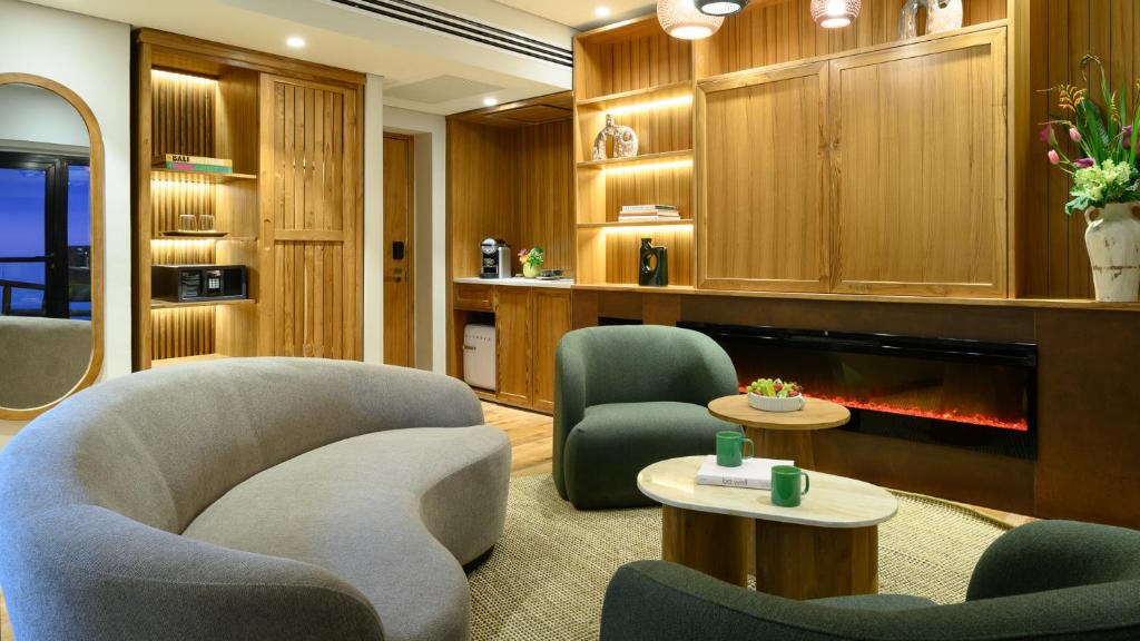 Posezení v ubytování Hotel Canaan - Fattal Limited Edition