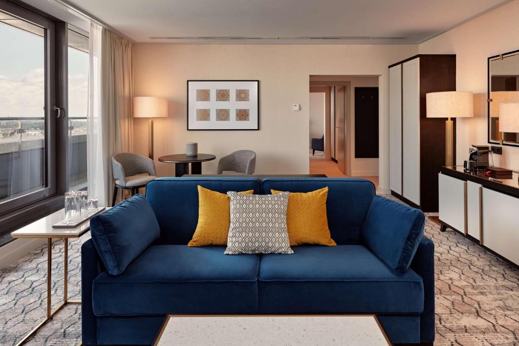 Posezení v ubytování Hilton Vienna Park