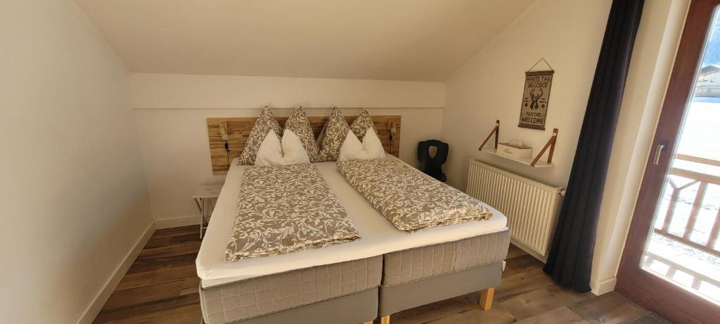 Postel nebo postele na pokoji v ubytování Ferienwohnung Zeber