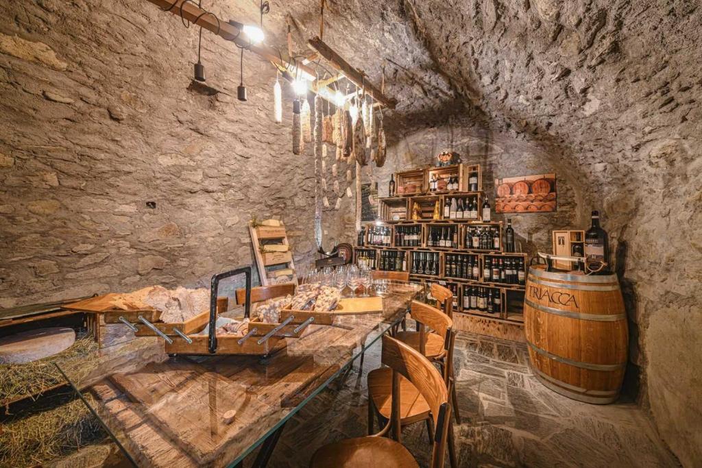 Nápoje v ubytování Albergo Ristorante Grotto Miralago