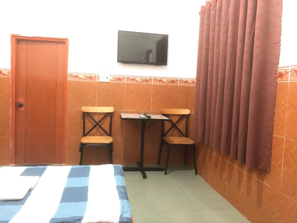 TV a/nebo společenská místnost v ubytování Lucky Motel