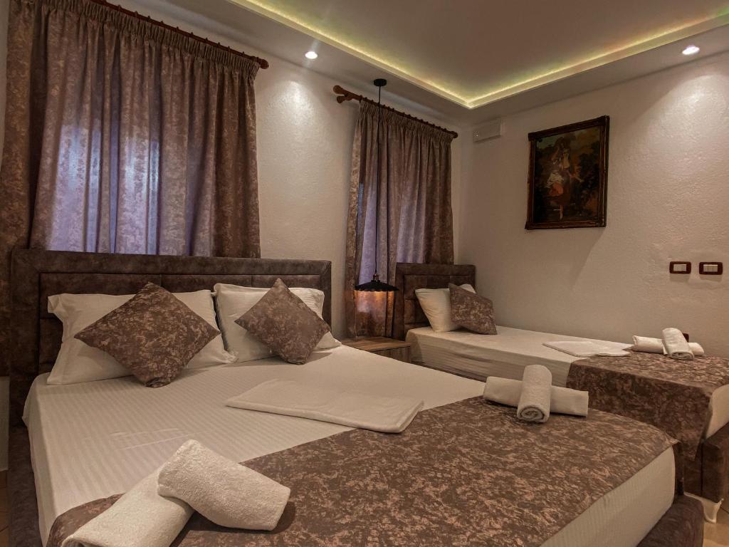 Voodi või voodid majutusasutuse Guest House Juald toas